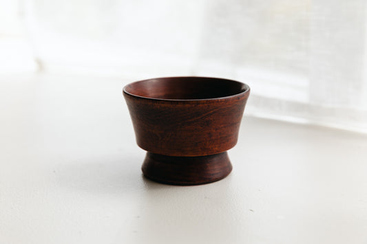 【アンティーク品】李朝時代 木製カップ(CP3)