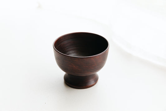 【アンティーク品】李朝時代 木製カップ(CP4)