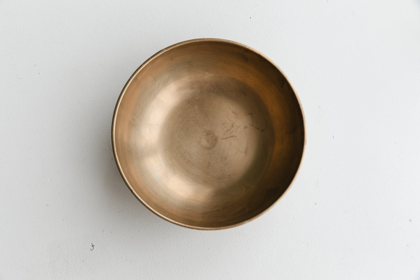 【アンティーク品】李朝時代 真鍮ボウル(BW2)