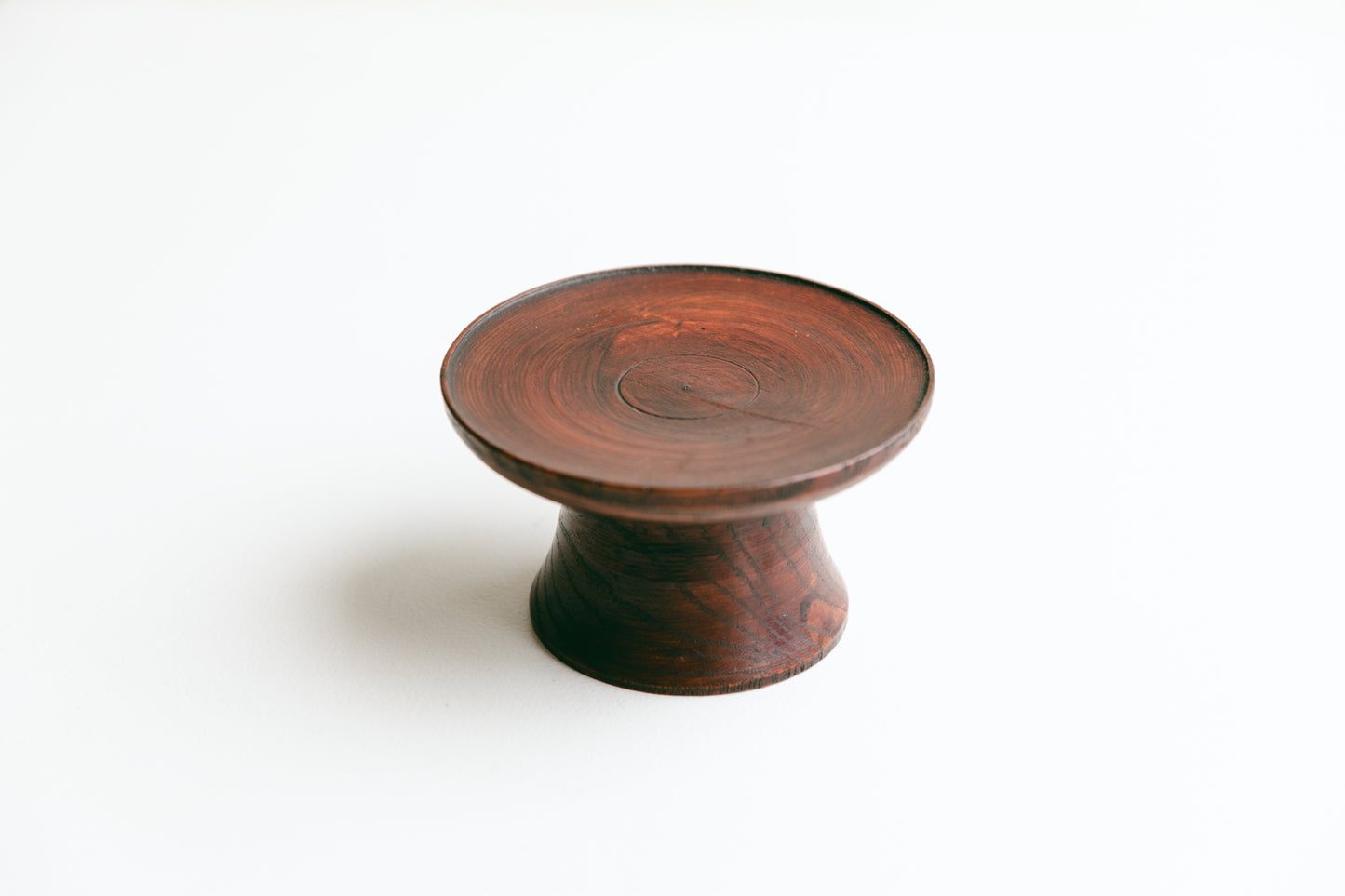 【アンティーク品】李朝時代 木製高台(中サイズ:PU0)