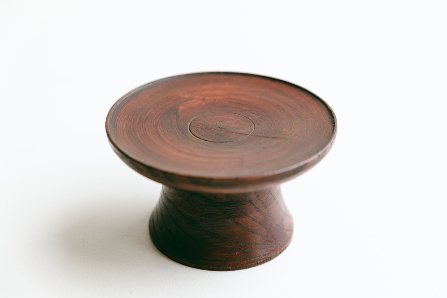 【アンティーク品】李朝時代 木製高台(中サイズ:PU0)