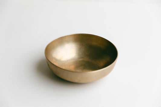 【アンティーク品】李朝時代 真鍮ボウル(LB5)
