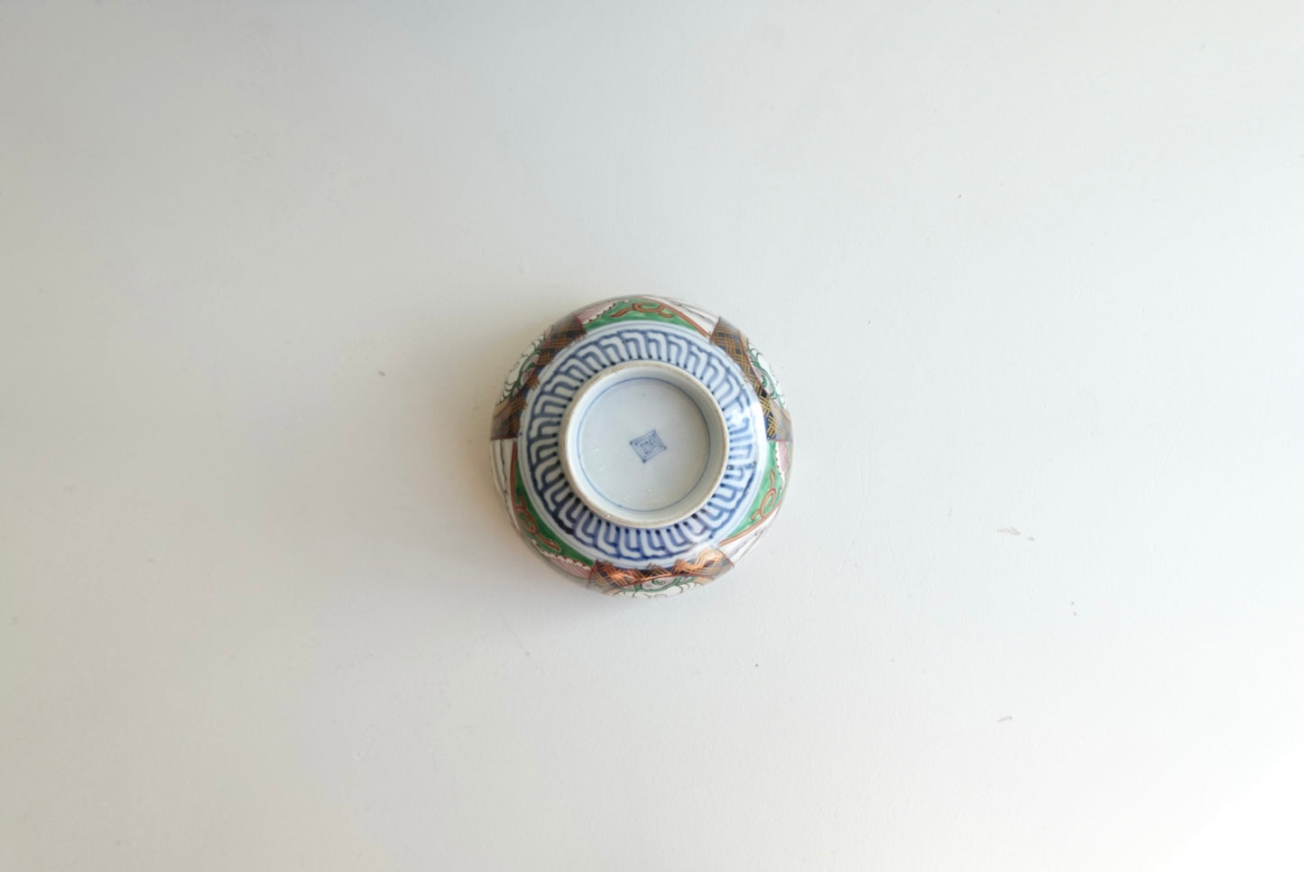 Kutani ware rice bowl