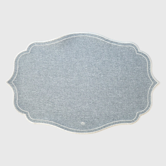 【MAISON DE ART】テーブルマット・シルバーコレクション(グレー)