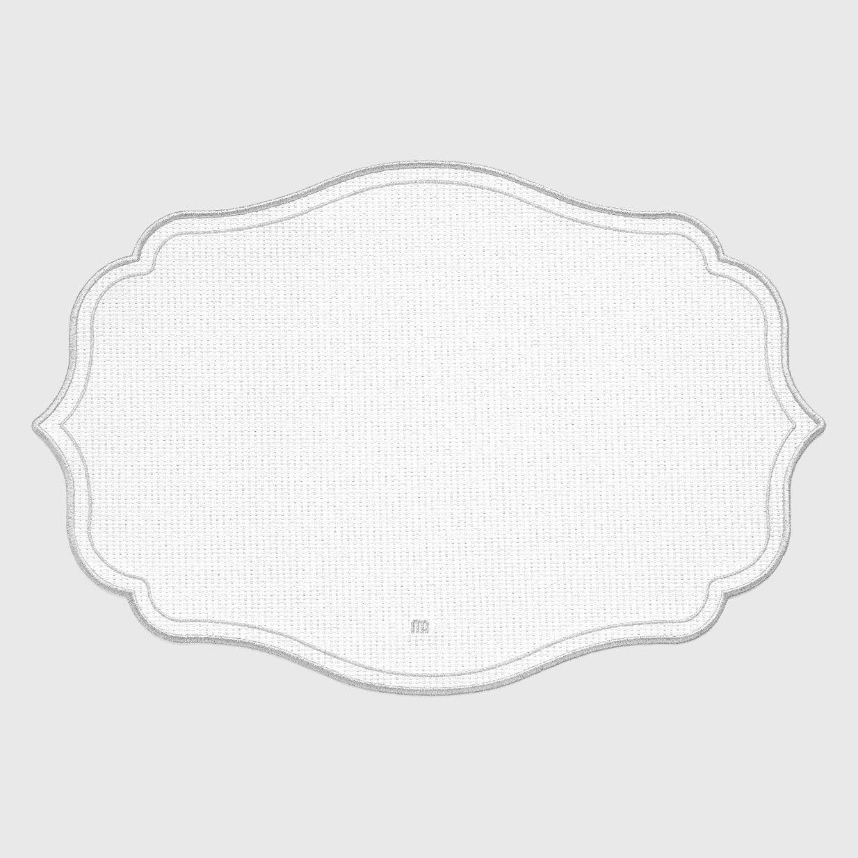 【MAISON DE ART】テーブルマット・シルバーコレクション(ホワイト)