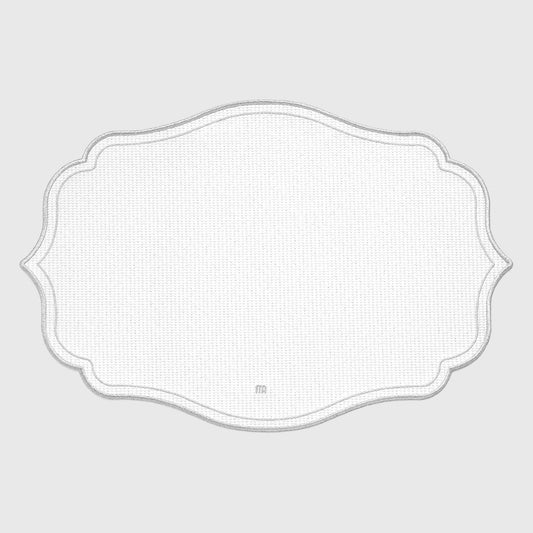 【MAISON DE ART】テーブルマット・シルバーコレクション(ホワイト)