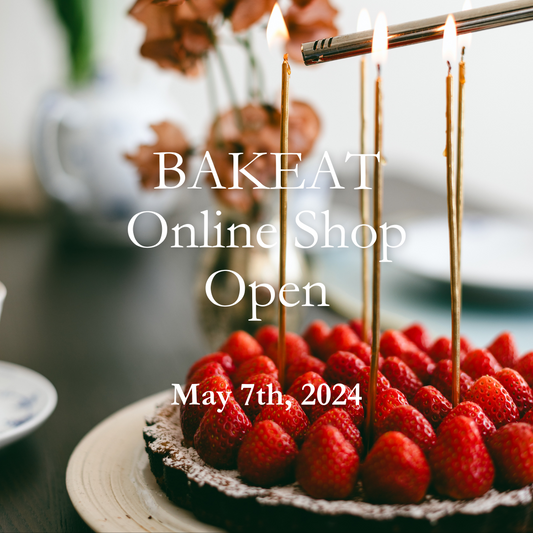 BAKEAT Online Shop Open