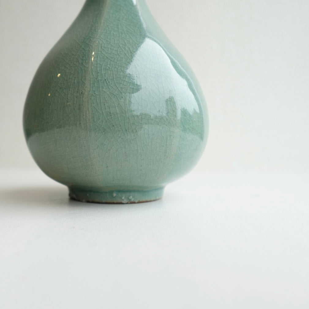 韓国骨董　青磁　花瓶