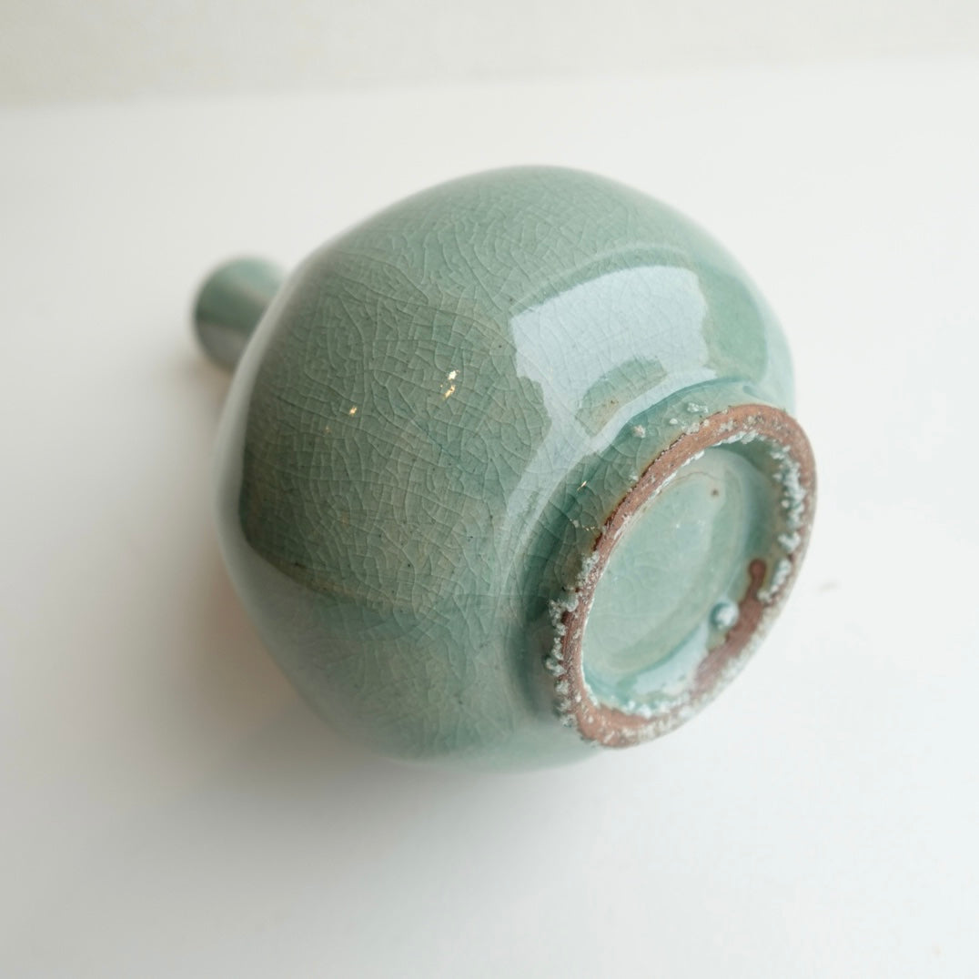 韓国骨董　青磁　花瓶