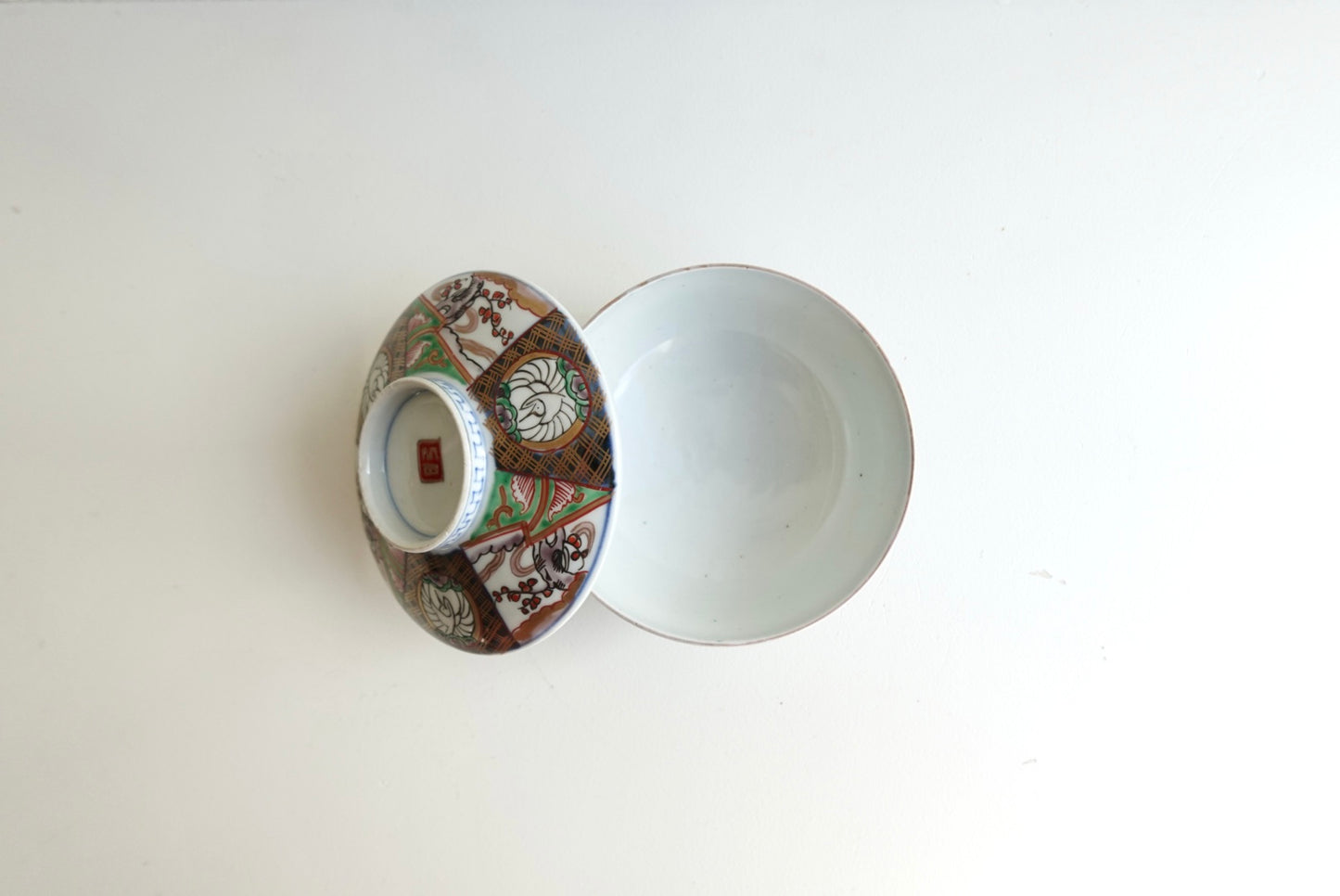 九谷焼　丼茶碗