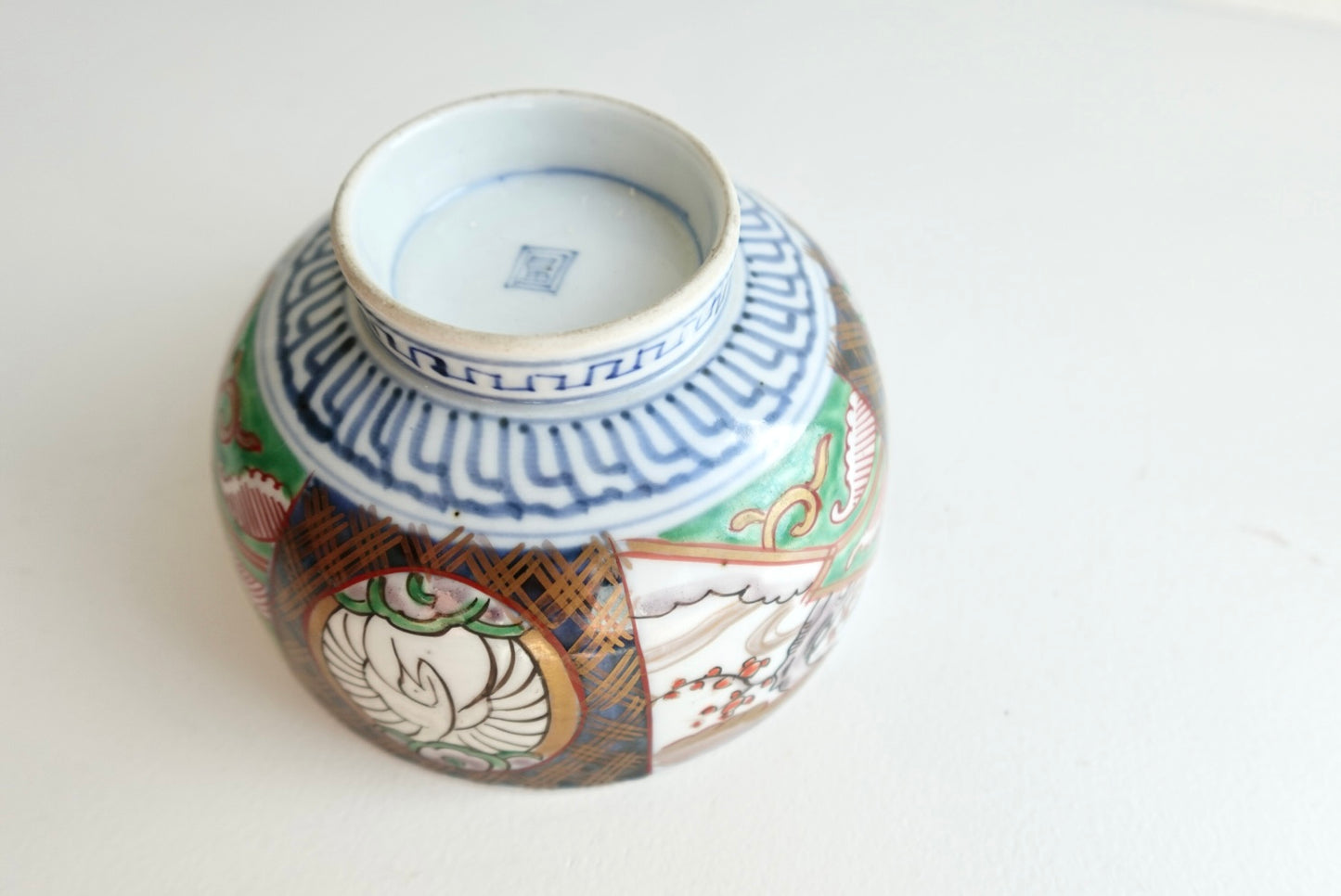 九谷焼　丼茶碗