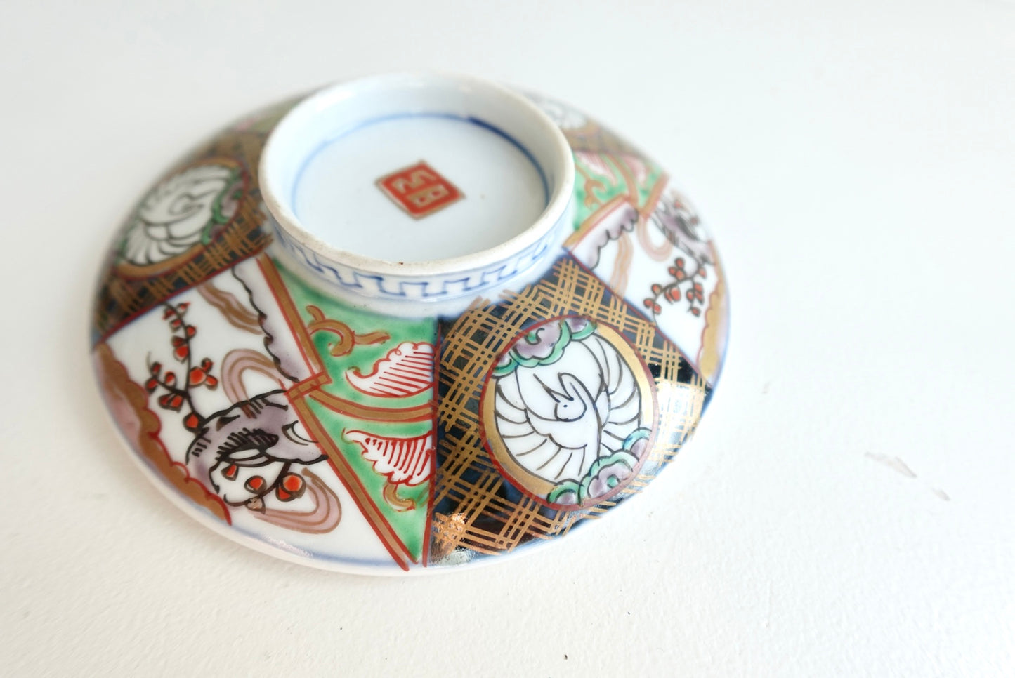 九谷焼　丼茶碗